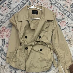 Love Tree Beige Women's Trench Coat